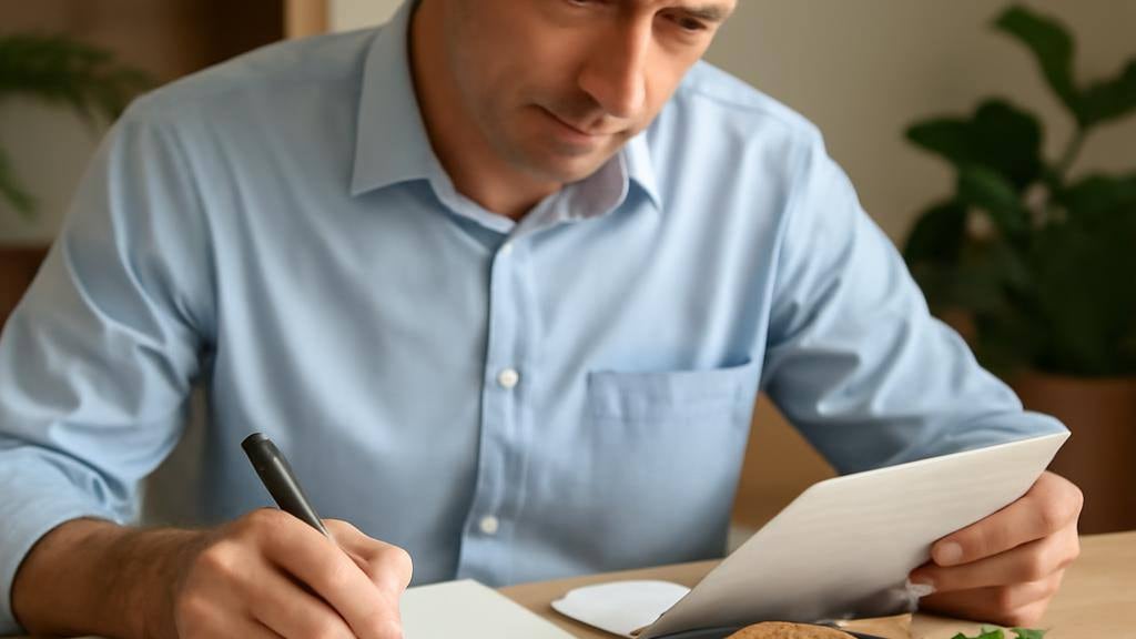 טקסט בעברית על רגולציה והמלצות גופי הבריאות, עם התמקדות בפחמימות בתפריט
